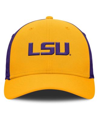 Men's Gold/Purple LSU Tigers 2025 Sideline Rise Local Performance Flex Hat