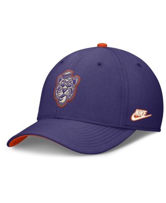 Nike - Men's Purple Clemson Tigers Legacy Rise Performance Flex Hat