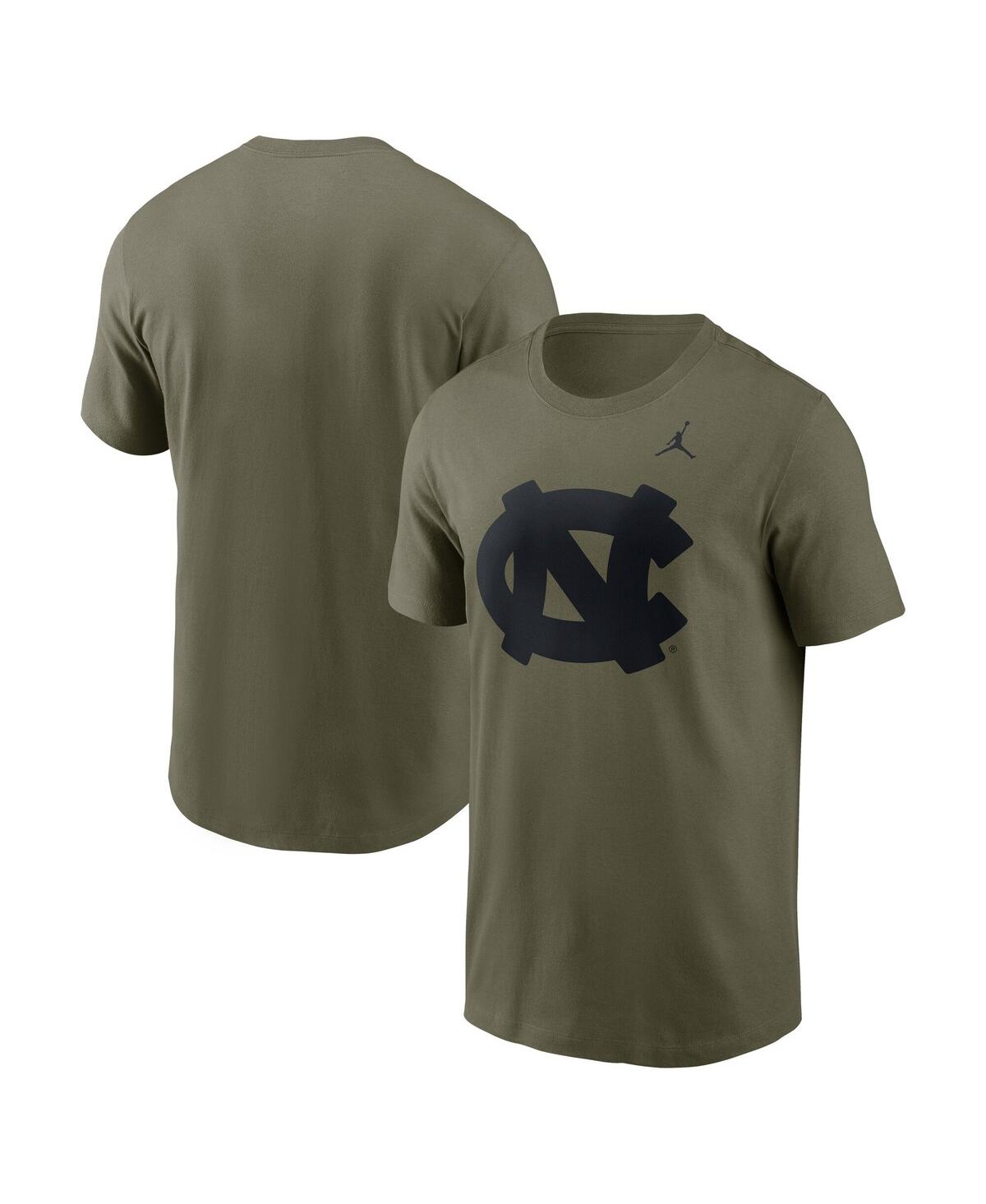 Men's Olive North Carolina Tar Heels Primetime Logo Performance T-Shirt - Olive
