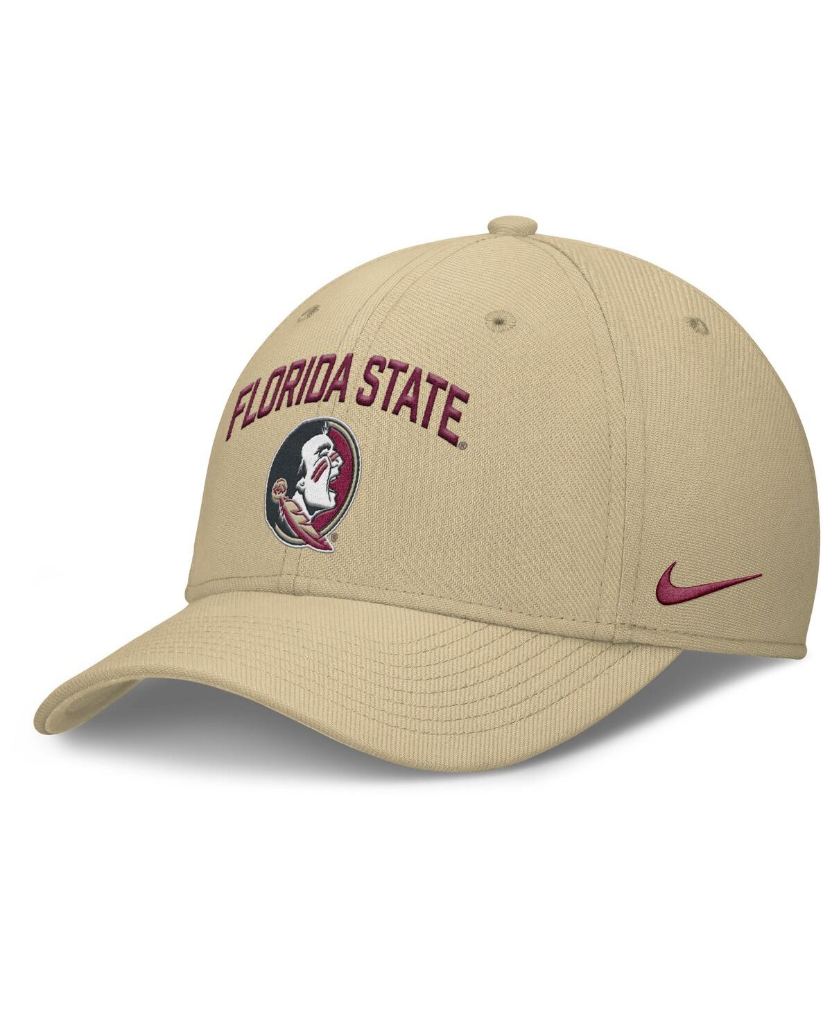 Men's Gold Florida State Seminoles 2025 On-Field Rise Performance Flex Hat - Gold