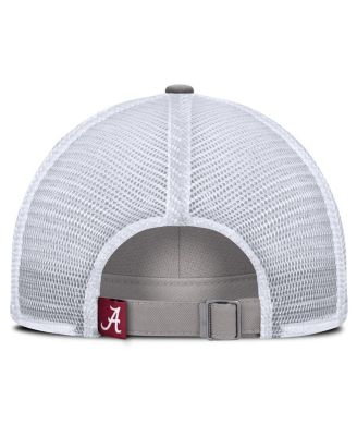 Men's Gray Alabama Crimson Tide 2025 Gameday On-Field Club Adjustable Trucker Hat