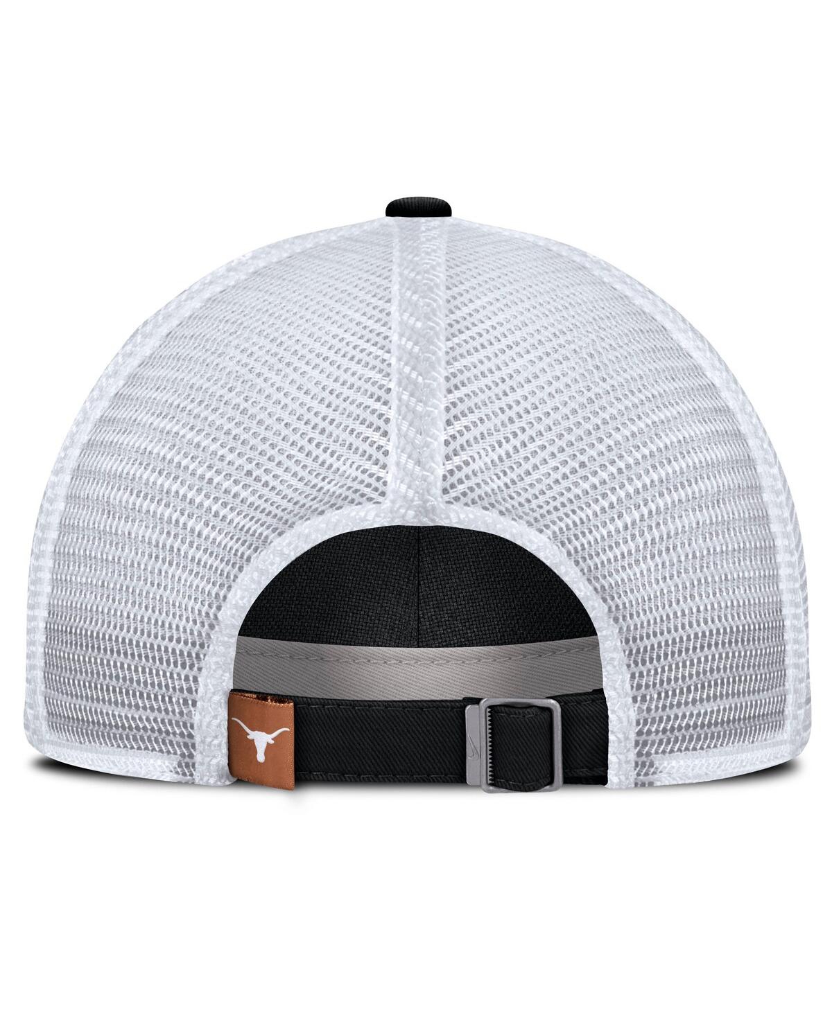 Nike Men's Black Texas Longhorns 2025 Gameday On-field Club Adjustable Trucker Hat In Black
