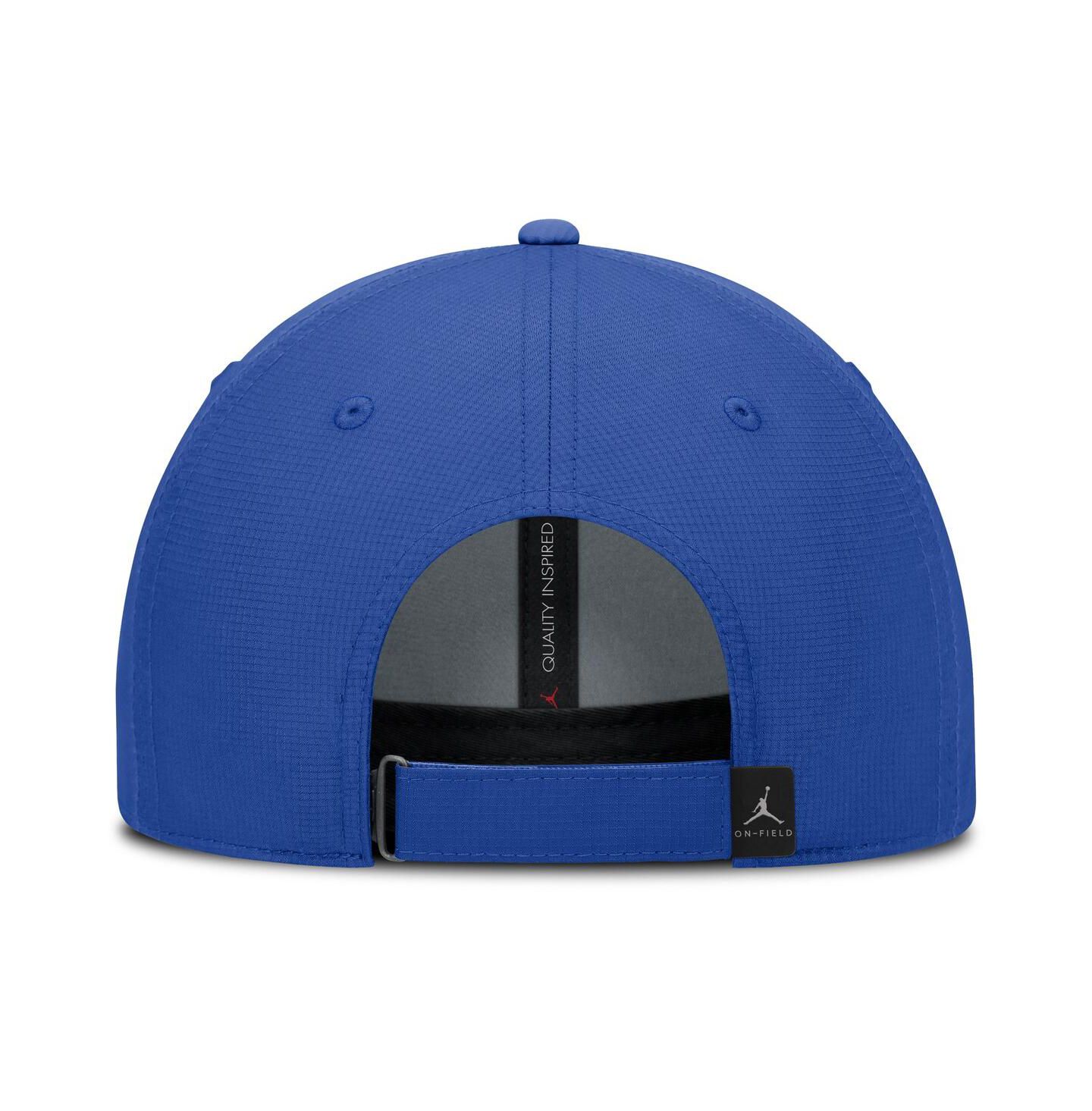 Мужская кепка Jordan Royal Florida Gators 2025 On-Field Gameday Club Adjustable Hat — фото 4