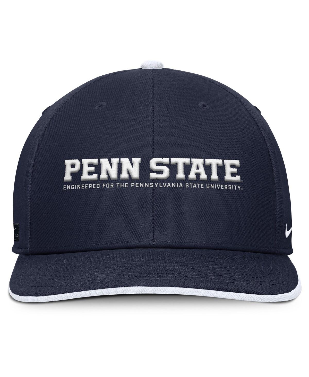 Nike Navy Penn State Nittany Lions 2025 On-field Pro Performance Adjustable Hat In Blue