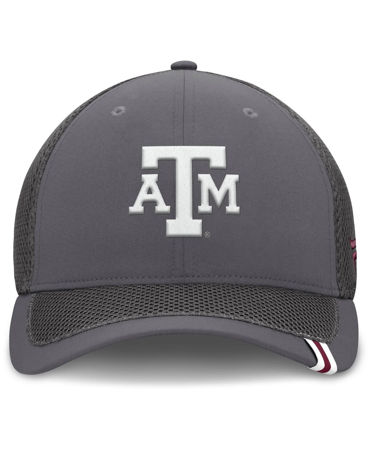 Fanatics Men's Gray Texas A M Aggies Clincher Flex Hat In Gray
