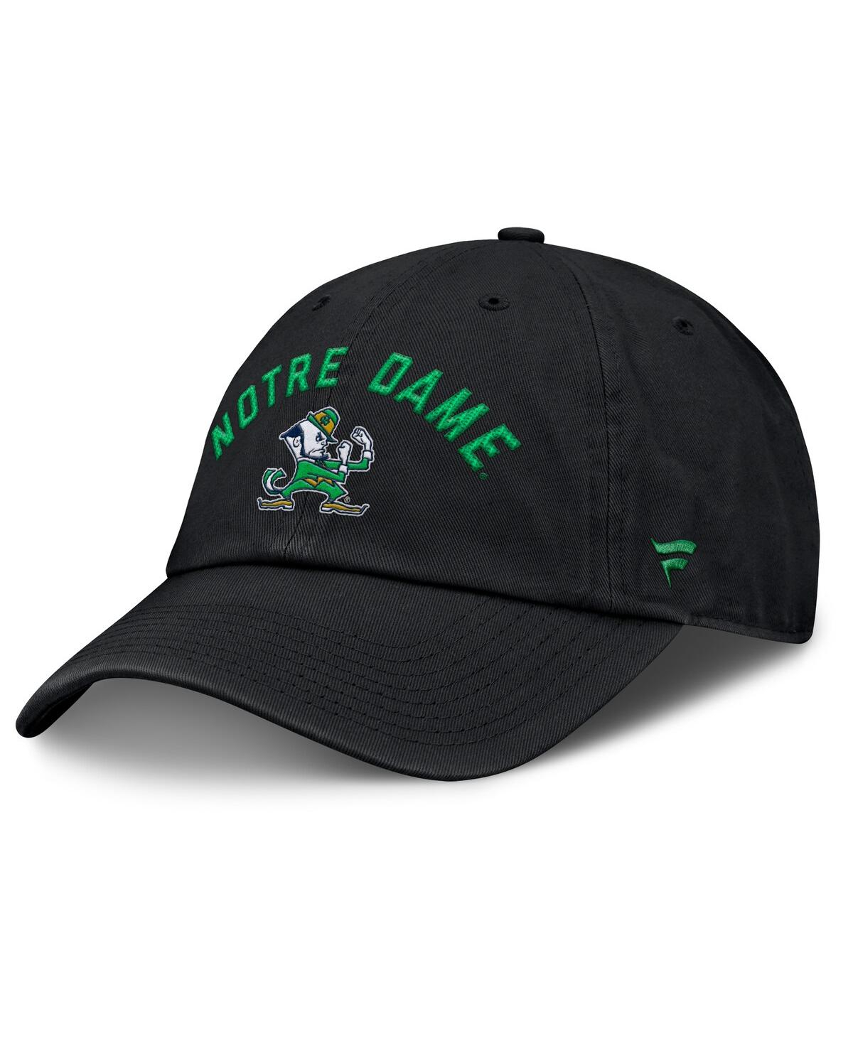 Men's Black Notre Dame Fighting Irish Myth Adjustable Hat - Black