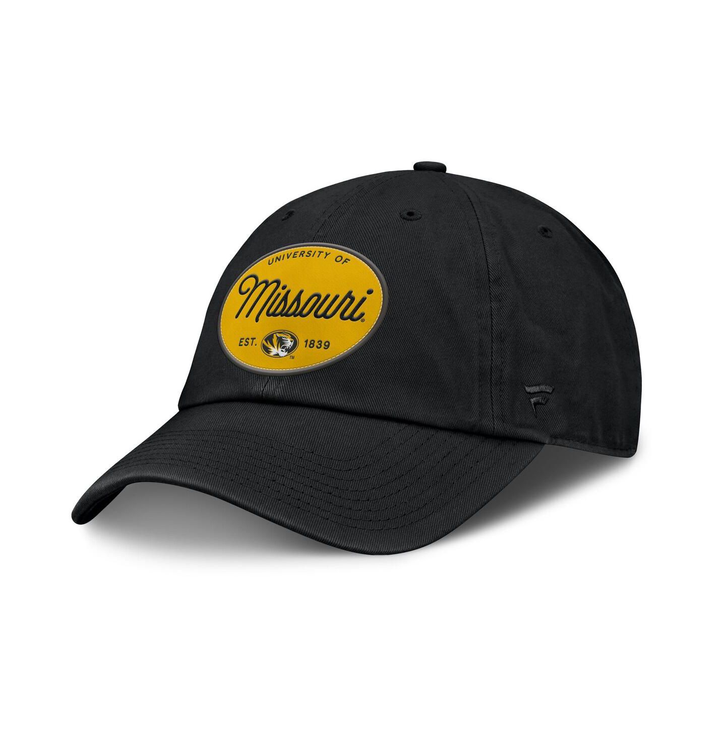 Женская кепка Fanatics Black Missouri Tigers Candid Adjustable Hat — фото 1