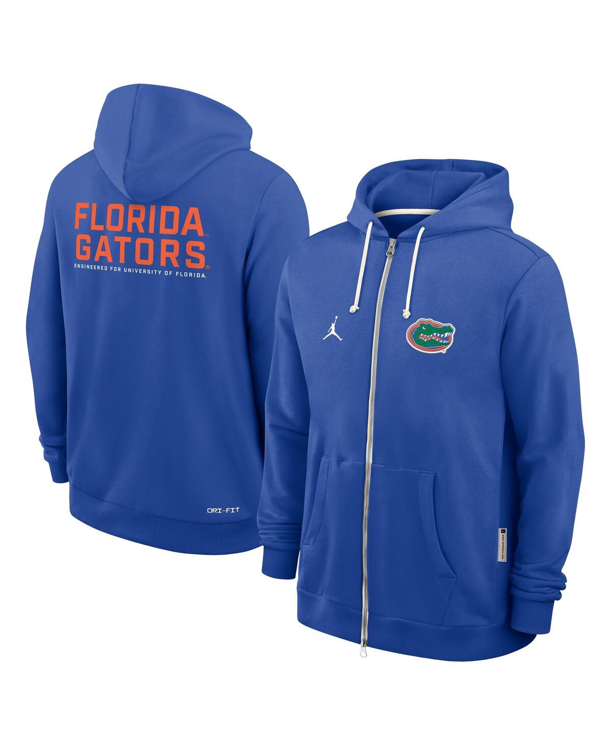 Men's Royal Florida Gators 2025 Sideline Performance Full-Zip Hoodie - Royal