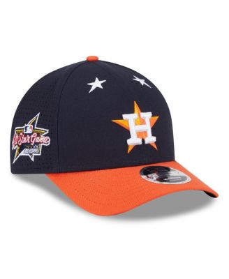New Era - Men's Navy/Orange Houston Astros 2025 MLB All-Star Game 9FORTY M-Crown Adjustable Hat