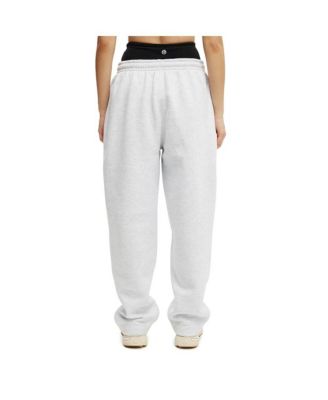 Women's Active Plush Essential Barrel Sweatpant
