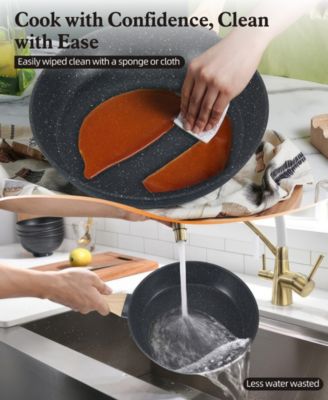 Nonstick Ceramic 12-Pc Cookware Set