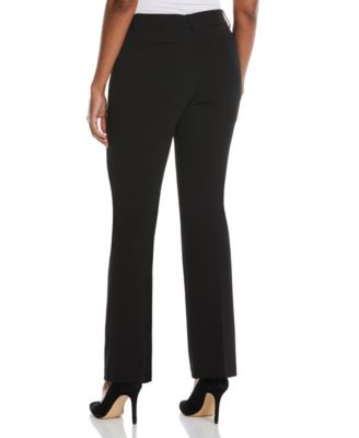 Petite Stretch Pull On Classic Fit Crepe Pants