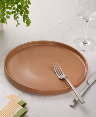 Aaden Matte Spice Dinner Plate, Macy's Exclusive