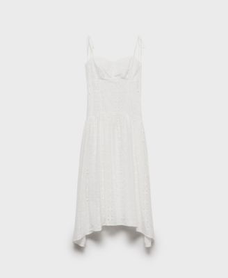 Women's Cutwork Midi Dress