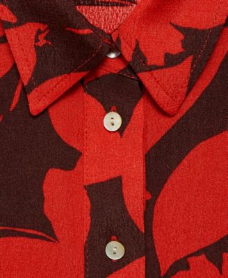 Women's Printed Short-Sleeved Shirt