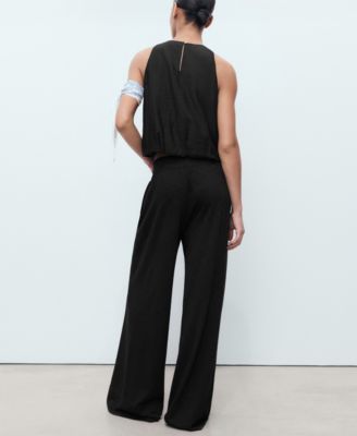 Women's Fine Knit Straight Fit Pants