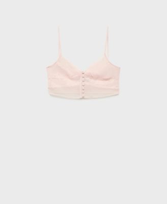 Women's Lace Crop Top