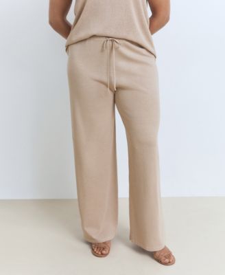 Women's Straight Knitted Pants