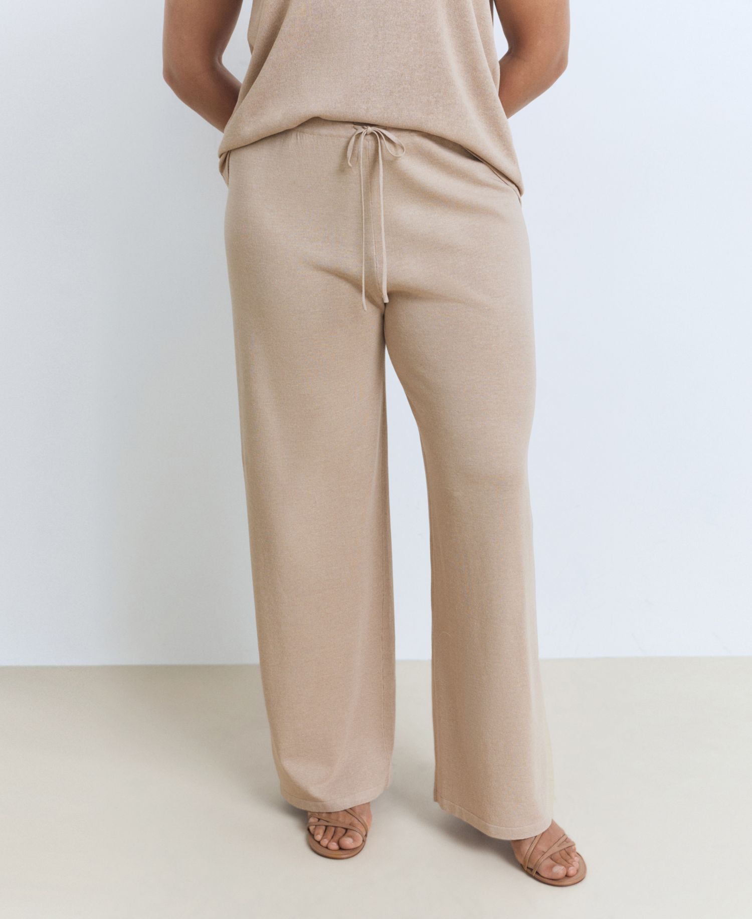 Women's Straight Knitted Pants