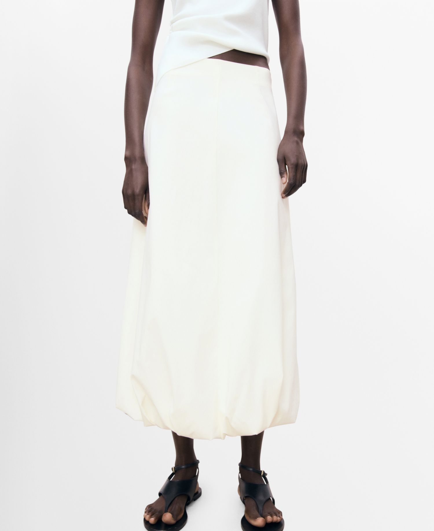 Women's Long Balloon Skirt