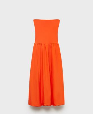 Women's Strapless Balloon Dress