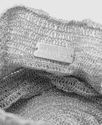 Women's Lurex Sack-Style Bag