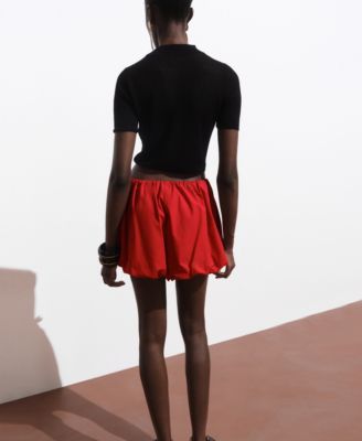 Women's Knitted Cropped Sweater