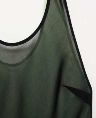 Women's Semi-Transparent Combination Dress