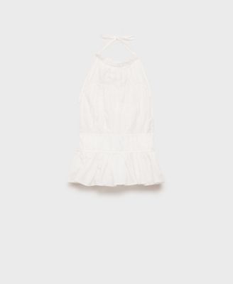 Women's Ruched Halter Top