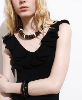 Women's Ruffle Knit Top