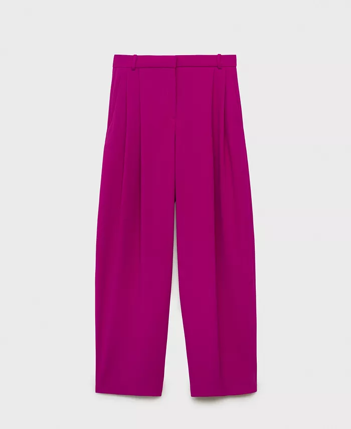 Women's Pleat Detail Pants - thumbnail 4