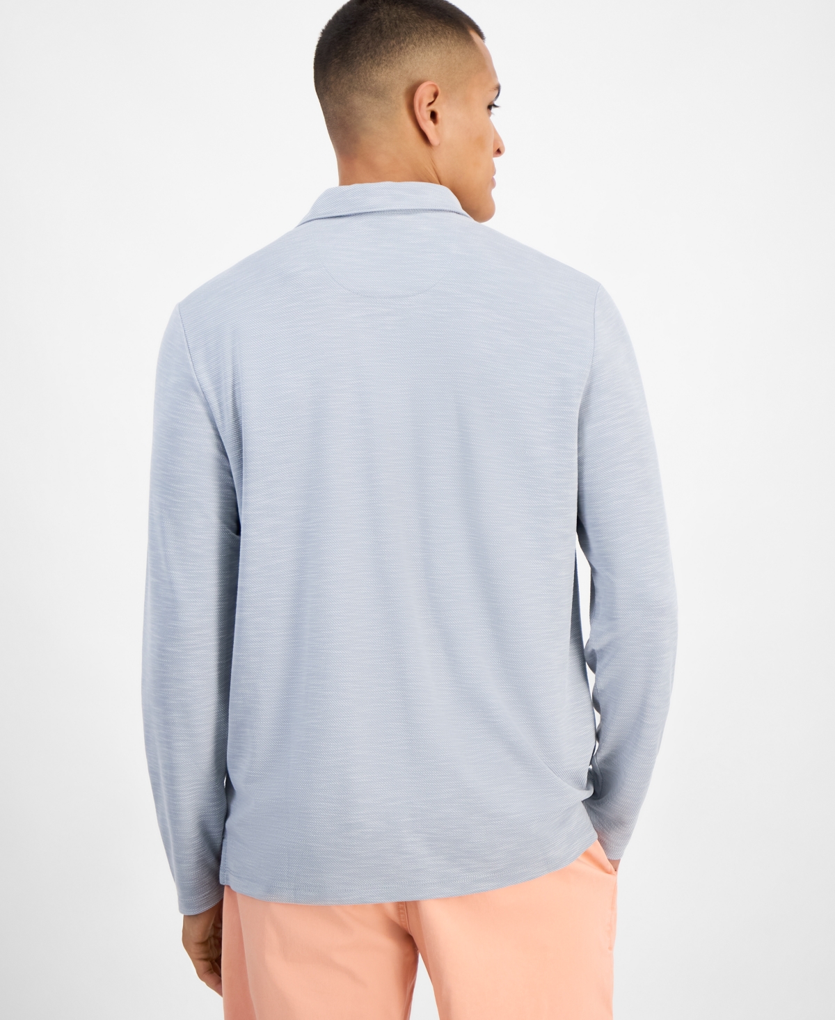 Tommy Bahama Men's Golden Sands Long-Sleeve Polo Shirt