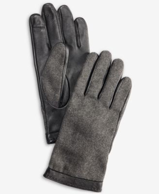 Cole Haan - Men's Woven-Back Gloves
