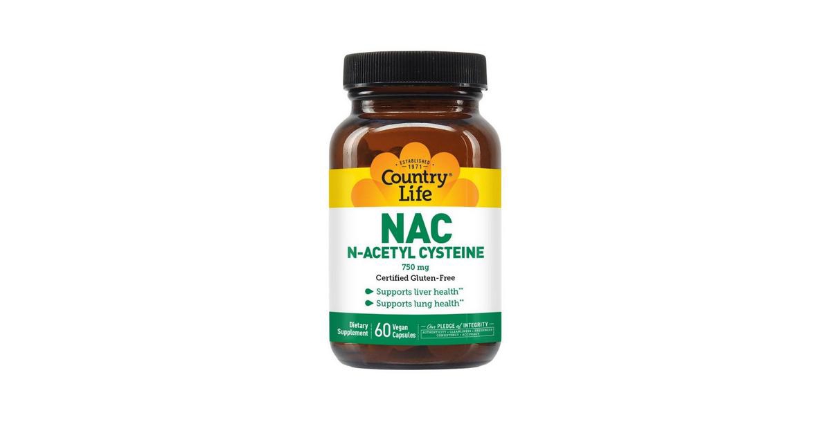 Nac (N-Acetyl Cysteine), 750 Mg, 60 Caps