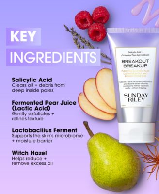 Breakout Breakup Purifying Salicylic Acid Cleanser For Oily & Blemish-Prone Skin, 5 oz.
