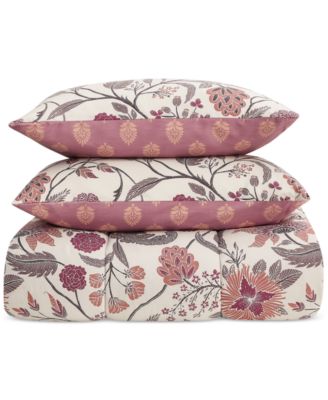 Macy's Giada 8-Pc. Floral Reversible Comforter Set