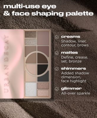 Cool-Toned Naked Shaped Eye & Face Palette