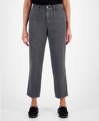 Women's Mid-Rise Relaxed Straight-Leg Jeans, Macy's Exclusive