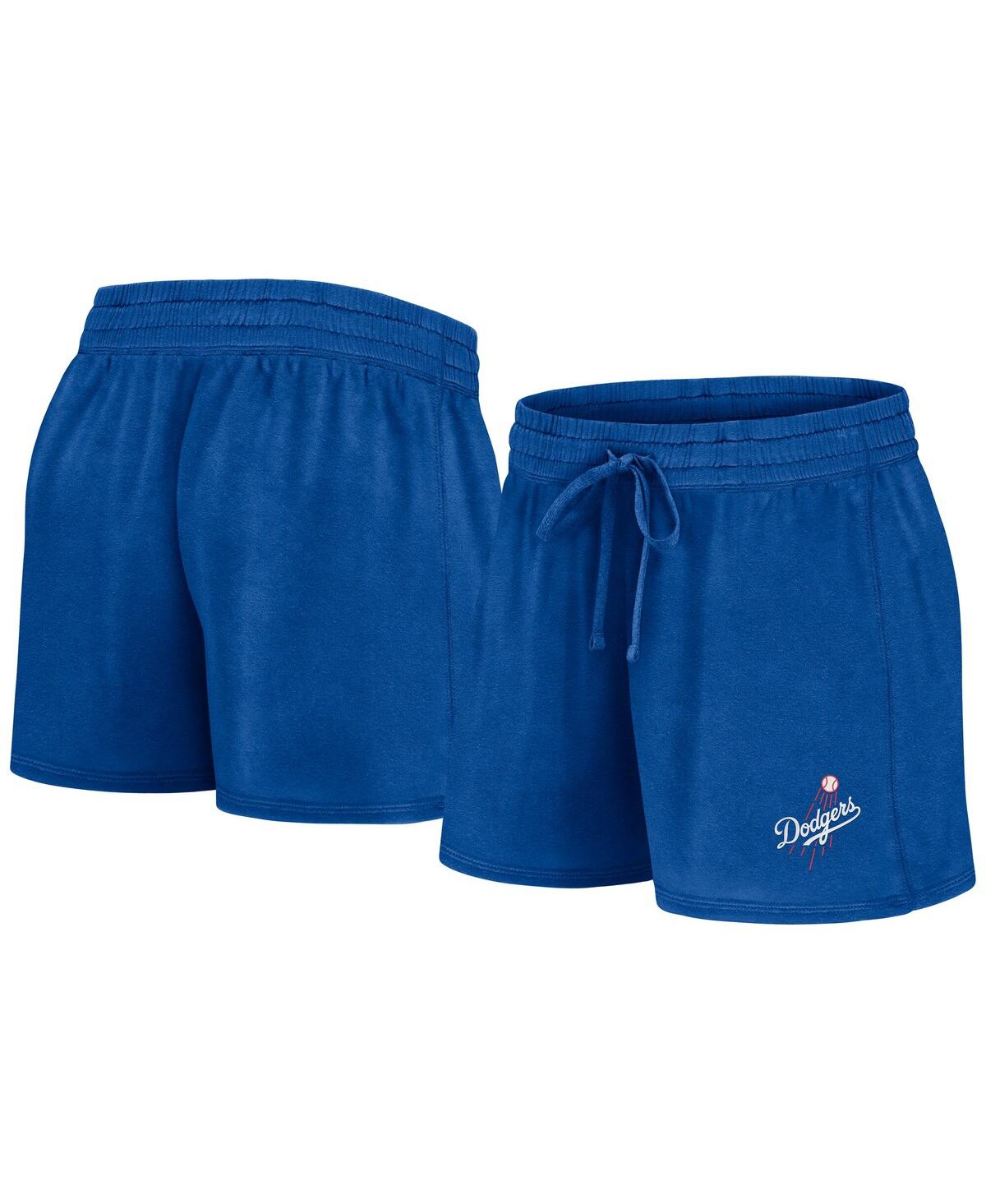 Fanatics Women's Royal Los Angeles Dodgers Start To Finish Shorts In Blue