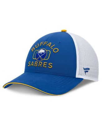 Fanatics - Men's Royal/White Buffalo Sabres Authentic Pro Rink Trucker Hat