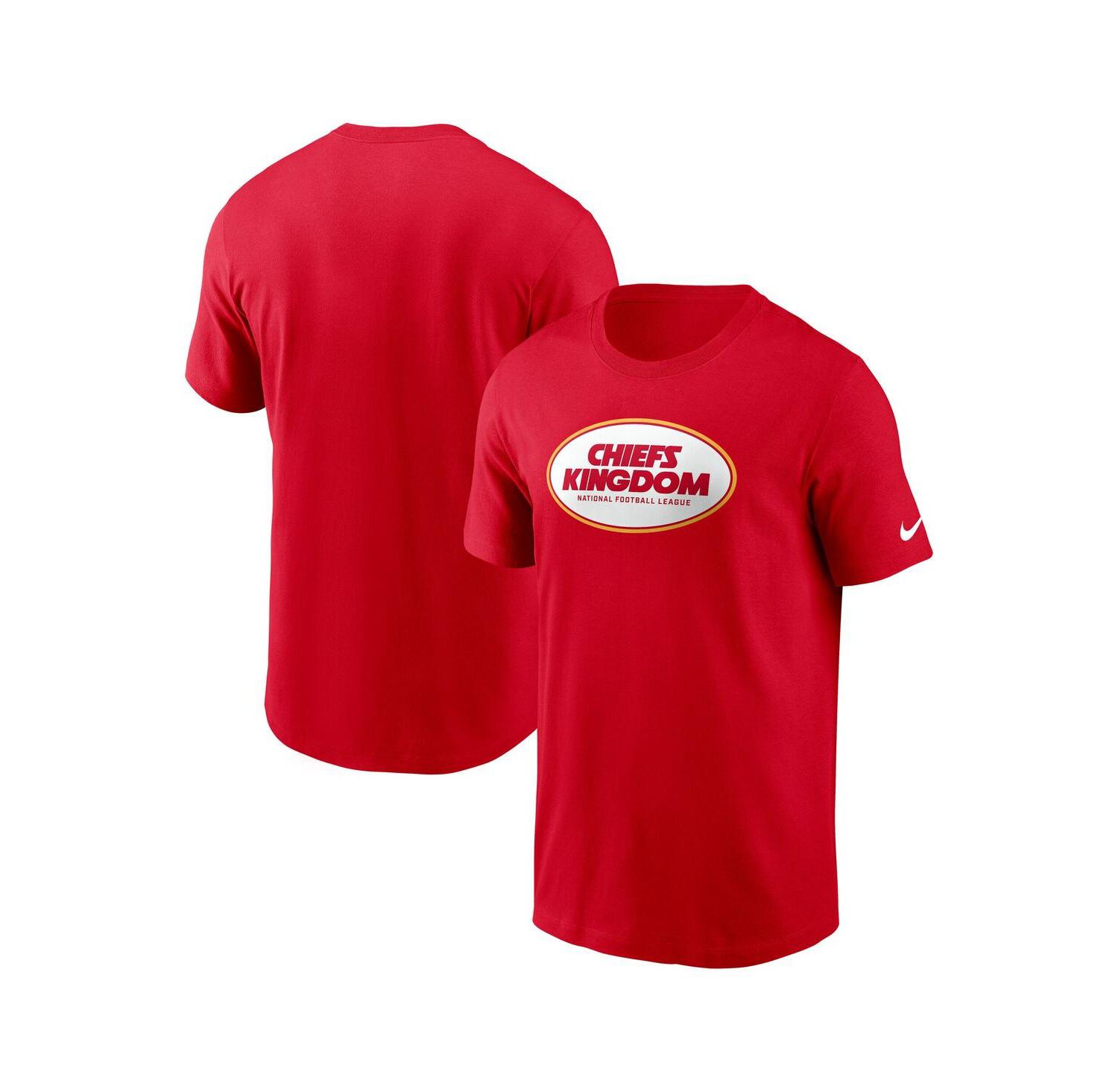 Men's Red Kansas City Chiefs Primetime Local Essential T-Shirt