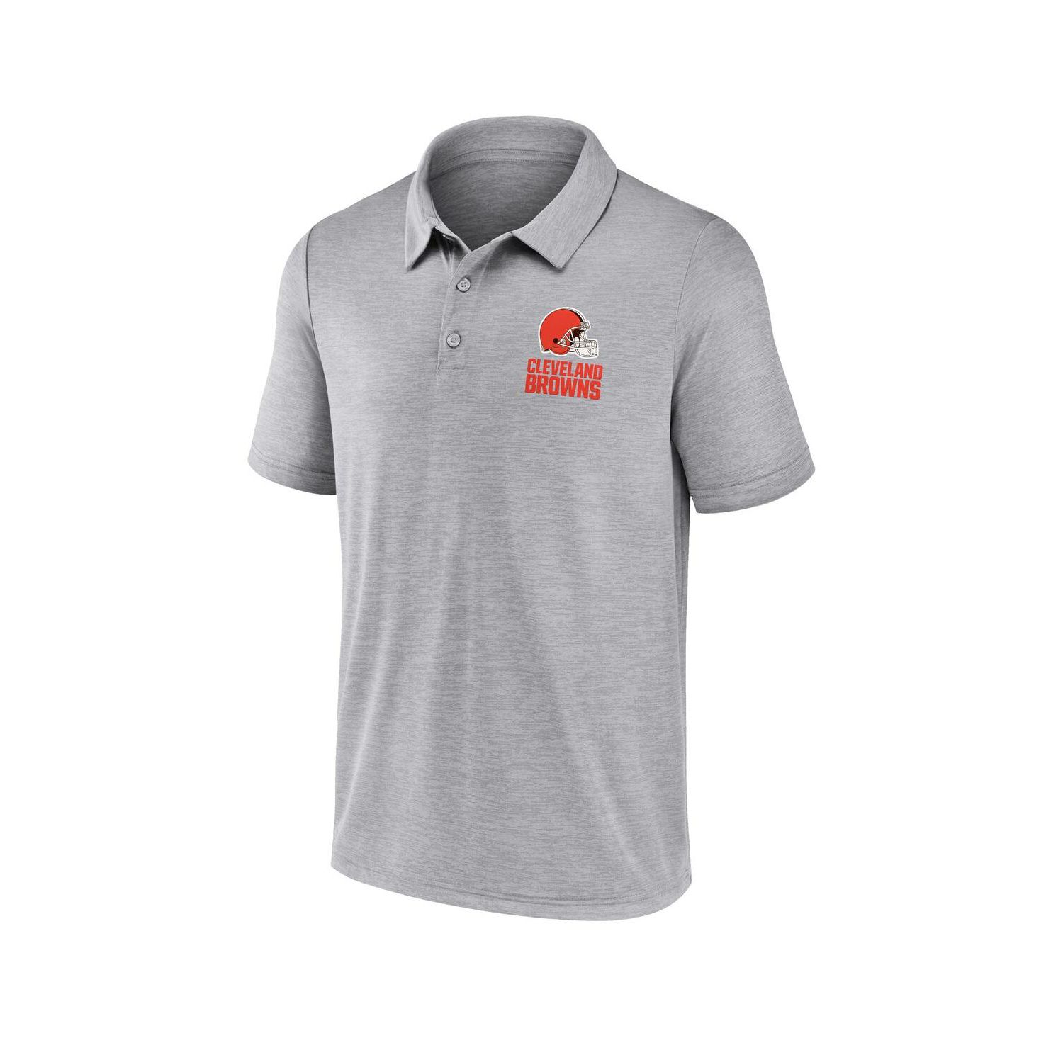 Men's Gray Cleveland Browns Making Waves Polo Shirt