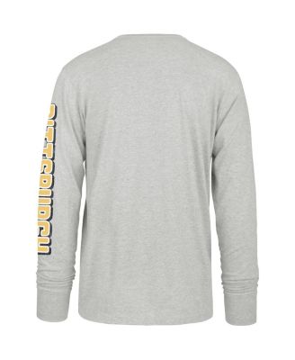 Men's Gray Pittsburgh Pirates Fair Ball Franklin Long Sleeve T-Shirt