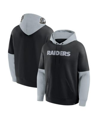 Fanatics - Men's Black Las Vegas Raiders Helmet Pullover Hoodie