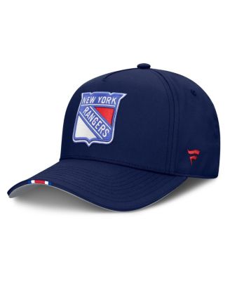 Men's Navy New York Rangers 2025 NHL Draft Authentic Pro On-Stage Podium A-Frame Adjustable Hat