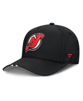Men's Black New Jersey Devils 2025 NHL Draft Authentic Pro On-Stage Podium A-Frame Adjustable Hat
