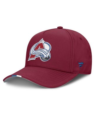 Men's Burgundy Colorado Avalanche 2025 NHL Draft Authentic Pro On-Stage Podium A-Frame Adjustable Hat