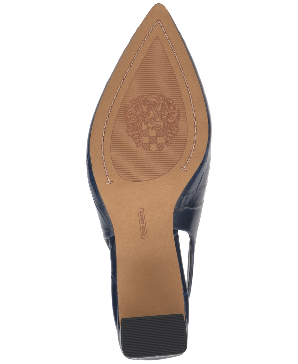 Vince Camuto Hamden Pointed Toe Slingback Pump In Blue