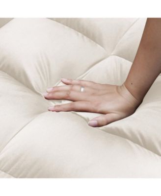 Foldable Velvet Sofa Bed with USB Desk (Beige)