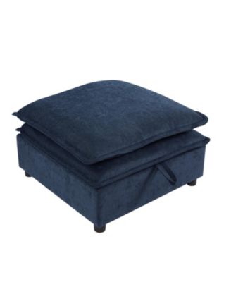 U-Shaped Modular Sofa Bed with Storage